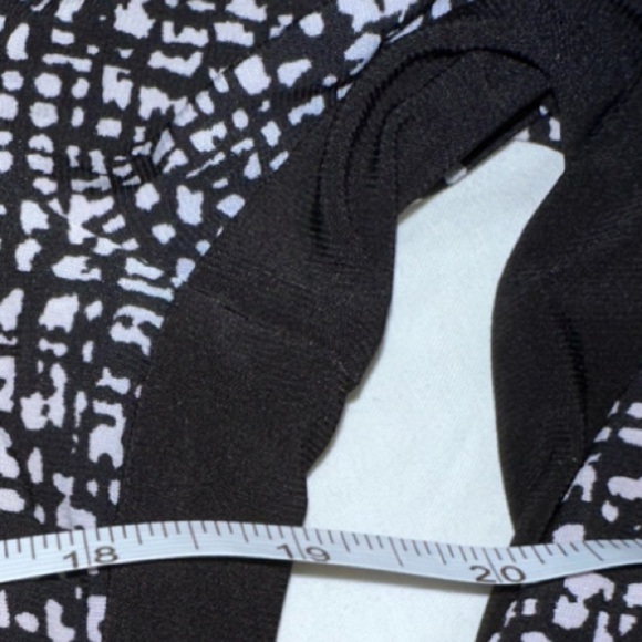 Anne Klein black and white shift dress size Large - Picture 5 of 7